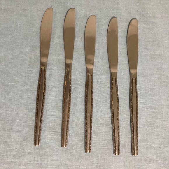 Vintage Rogers Ensenada Stainless Flatware Lot Of 50 Pieces Stanley Roberts - Picture 5 of 7